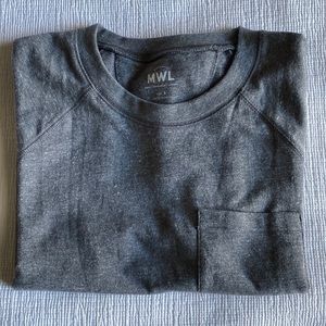 Madewell boxy s/s top size small